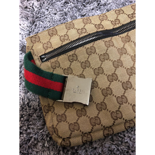 Gucci(グッチ)のGUCCI ウエストポーチ 美品 メンズのバッグ(ウエストポーチ)の商品写真