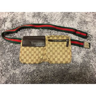 グッチ(Gucci)のGUCCI ウエストポーチ 美品(ウエストポーチ)