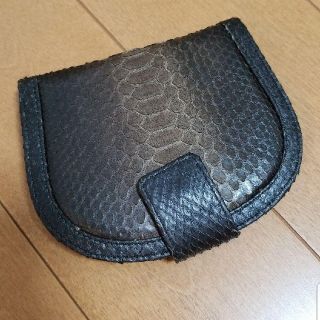 ヘビ革　財布(財布)