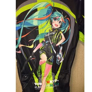 新品 Mサイズ 初音ミク team ukyo サイクルジャージ ロードバイク