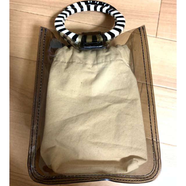 JEANASIS(ジーナシス)の新品 完売カラー クリアバッグ レディースのバッグ(ハンドバッグ)の商品写真