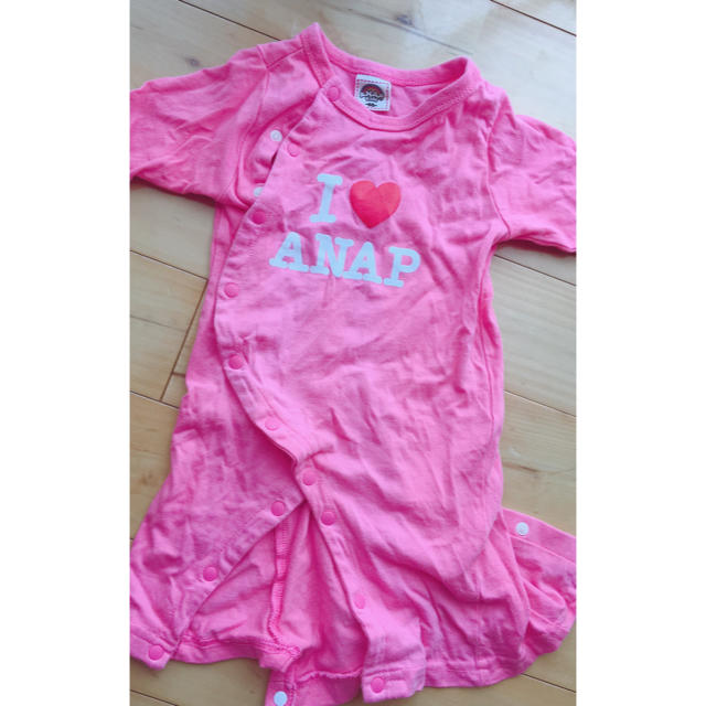 ANAP Kids(アナップキッズ)のベビー ロンパース キッズ/ベビー/マタニティのベビー服(~85cm)(ロンパース)の商品写真