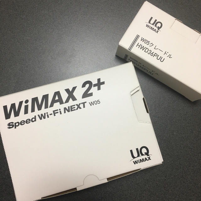 【クレードル付き】WiMAX2+ Speed Wi-Fi NEXT W05