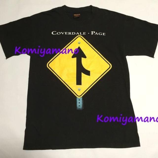 COVERDALE PAGE 来日ツアー Tシャツ ビンテージ 90s Led