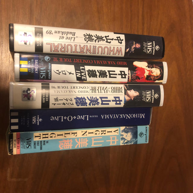中山美穂VHSセットの通販 by コサブshop｜ラクマ 格安セール