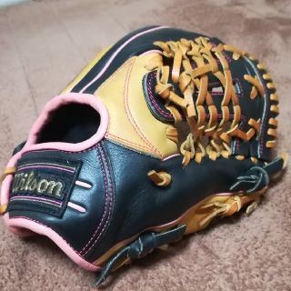 ウィルソン(wilson)の軟式グローブ（内野、右利き用）(グローブ)