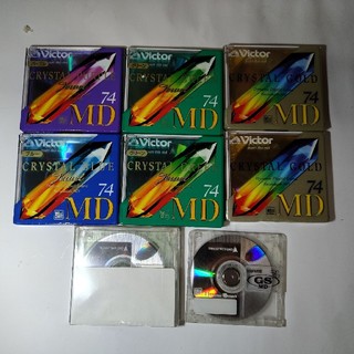 ビクター(Victor)のMDディスク新品未使用 7枚(その他)