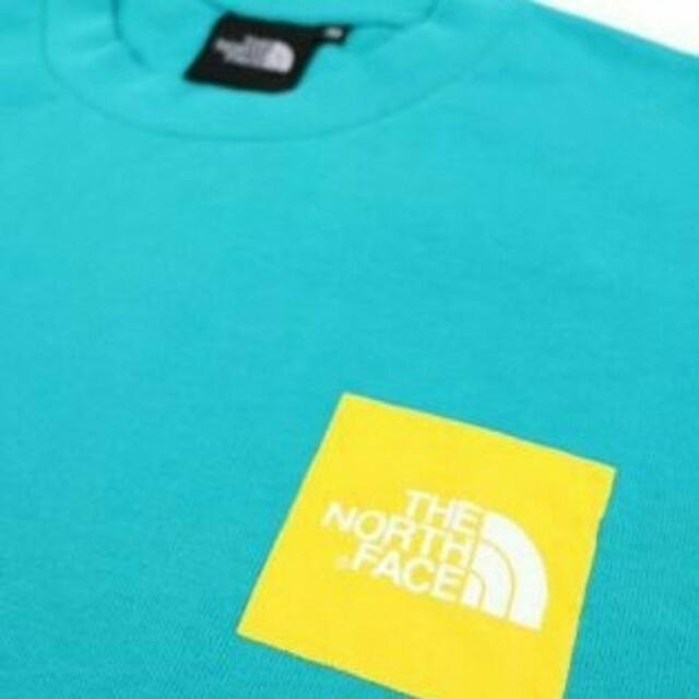 THE NORTH FACE(ザノースフェイス)のL ノースフェイス スクエアロゴティー NT31900 イオンブルー IL 春夏 メンズのトップス(Tシャツ/カットソー(半袖/袖なし))の商品写真