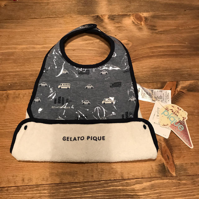 gelato pique(ジェラートピケ)のgelato pique 食事用エプロン キッズ/ベビー/マタニティの授乳/お食事用品(お食事エプロン)の商品写真
