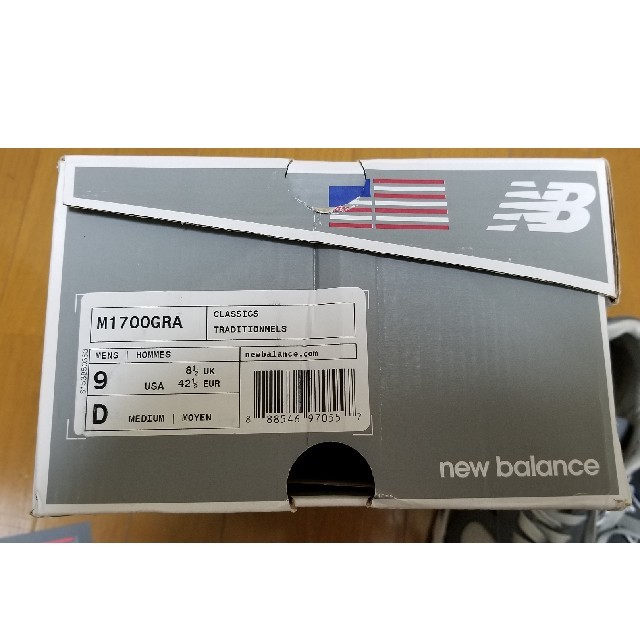 New Balance(ニューバランス)のM1700GRA 27.0 ニューバランス メンズの靴/シューズ(スニーカー)の商品写真