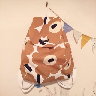 マリメッコ(marimekko)のmarimekko ウニッコ柄リュック(リュック/バックパック)