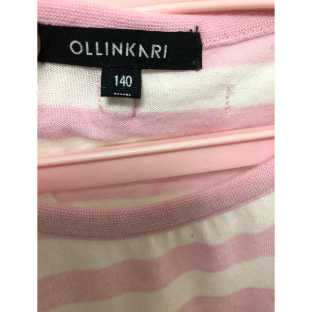 OLLINKARI(オリンカリ)のオリンカリワンピース140cm キッズ/ベビー/マタニティのキッズ服女の子用(90cm~)(ワンピース)の商品写真