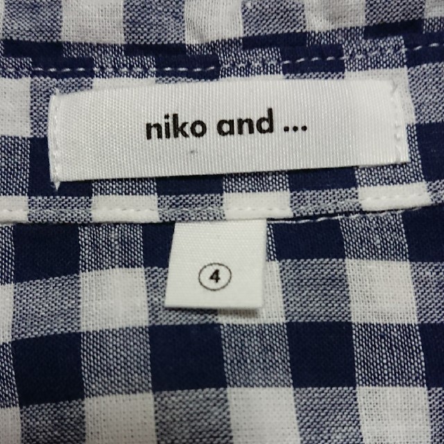 niko and...(ニコアンド)のニコアンド ブロックチェックシャツ ④ レディースのトップス(シャツ/ブラウス(長袖/七分))の商品写真