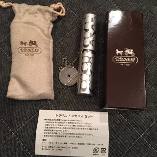 コーチ(COACH)のCOACH トラベルインセンスセット(お香/香炉)