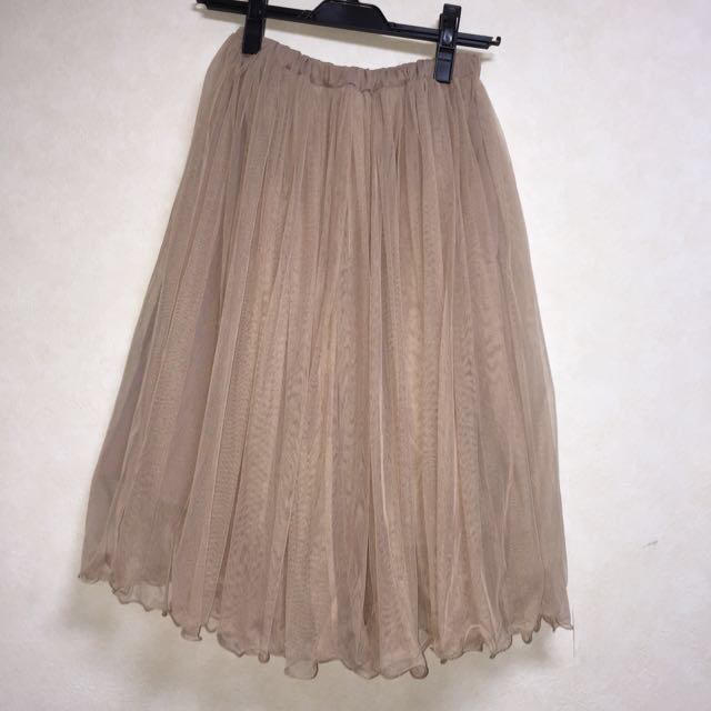 Khaju(カージュ)のカージュ チュールスカート レディースのスカート(ひざ丈スカート)の商品写真