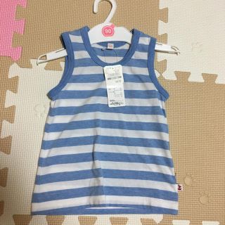 ニシマツヤ(西松屋)の新品未使用 ノースリーブ 90(Tシャツ/カットソー)