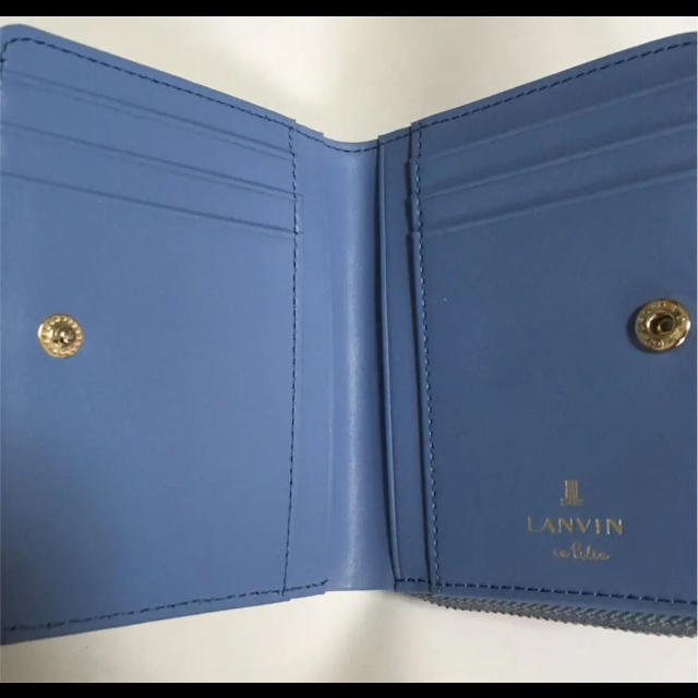 LANVIN en Bleu ランバンオンブルー 二つ折り財布 - 通販