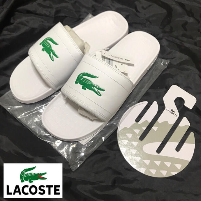 Lacoste ラコステ シャワーサンダル 白 27㎝ 新品未使用