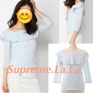 シュープリームララ(Supreme.La.La.)の★シュープリームララ フリルカラートップス(カットソー(長袖/七分))