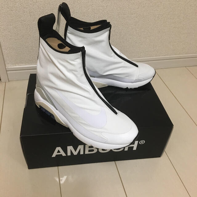 靴/シューズNIKE AIR MAX 180 AMBUSH 28cm White