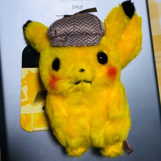 ポケモン(ポケモン)の■ポケモンセンターオリジナル 映画 名探偵ピカチュウ マスコット ぬいぐるみ(ぬいぐるみ)