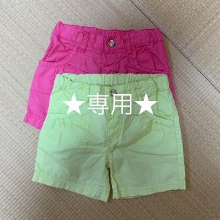 エイチアンドエム(H&M)のH&M ショートパンツ2枚セット(パンツ/スパッツ)