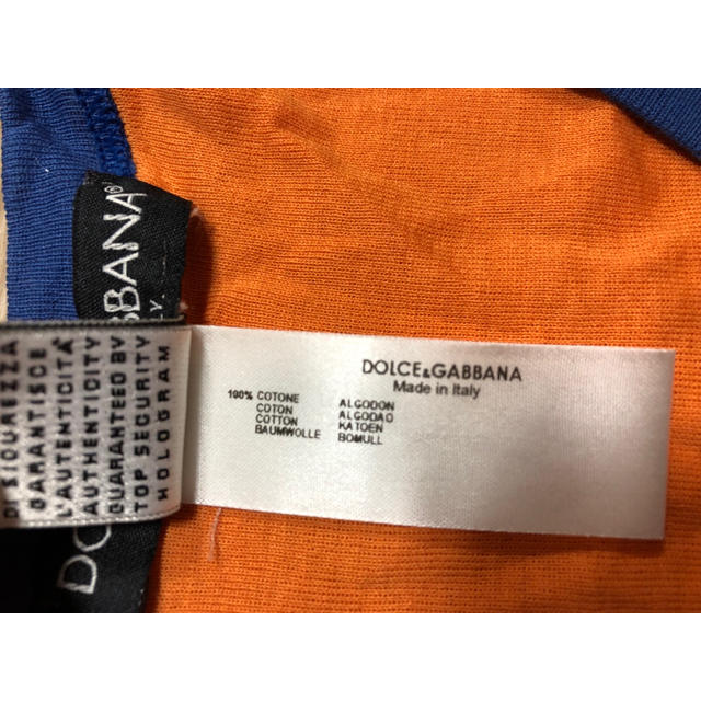 DOLCE&GABBANA(ドルチェアンドガッバーナ)の【新品・未使用】ノースリーブTシャツ Dolce & Gabbana サイズM  メンズのトップス(Tシャツ/カットソー(半袖/袖なし))の商品写真