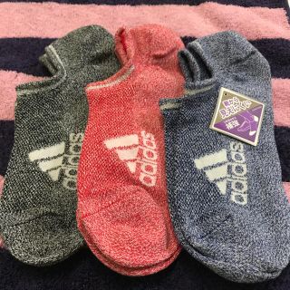 アディダス(adidas)の＊新品未使用 アディダス靴下 3足セット(ソックス)