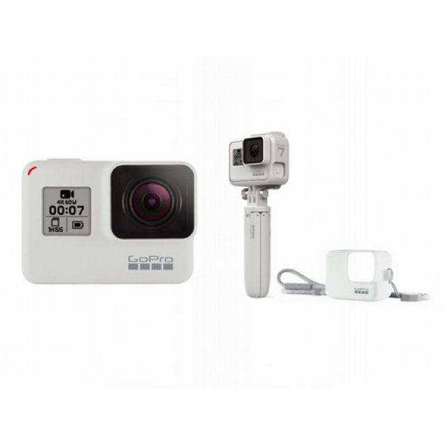 お手軽価格で贈りやすい GoPro - 3/18発売 GoPro HERO7 Black ホワイト