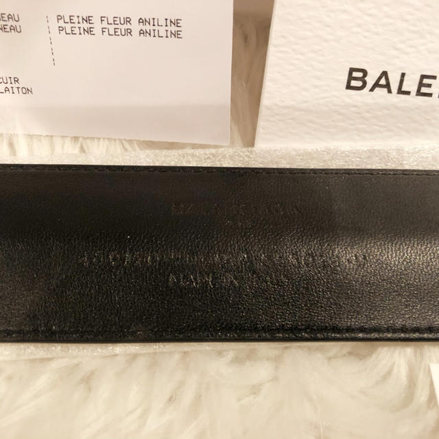 本物 BALENCIAGA バレンシアガ レザー サイクル ブレスレット 超美品