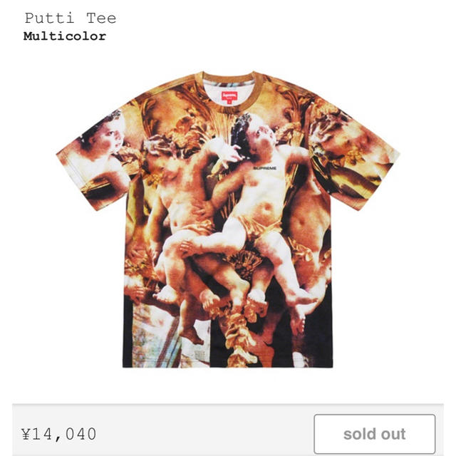 Supreme(シュプリーム)のSupreme putti tee L メンズのトップス(Tシャツ/カットソー(半袖/袖なし))の商品写真