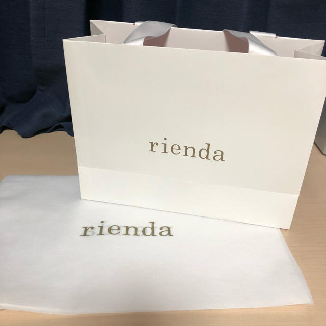 rienda(リエンダ)のriendaショッパー 不織布付き レディースのバッグ(ショップ袋)の商品写真