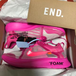 オフホワイト(OFF-WHITE)のNIKE  off-white THE 10 ZOOM FLY(スニーカー)