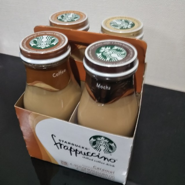 Starbucks Coffee(スターバックスコーヒー)のスタバ フラペチーノ瓶タイプ ４種類飲み比べ 食品/飲料/酒の飲料(コーヒー)の商品写真