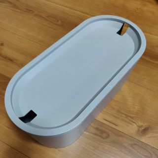 イケア(IKEA)のケーブルボックス IKEA ROMMA グレー(ケース/ボックス)