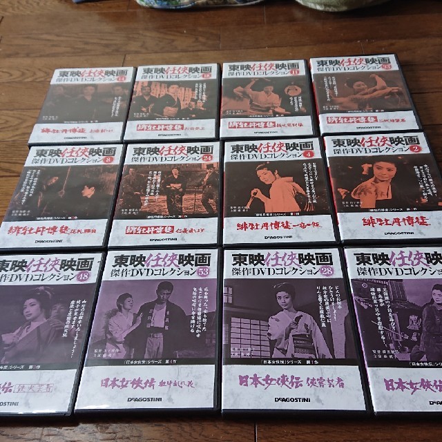 緋牡丹博徒 ①〜⑧  DVD  全8巻セット　美品　値下げ‼️