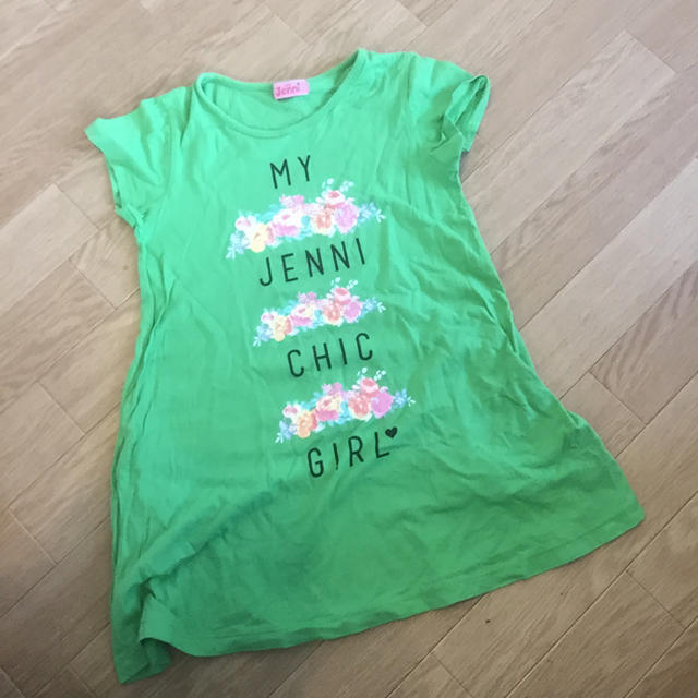 JENNI(ジェニィ)のJENNI 140㎝ Tシャツワンピース キッズ/ベビー/マタニティのキッズ服女の子用(90cm~)(Tシャツ/カットソー)の商品写真