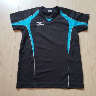 ミズノ(MIZUNO)のmizuno　Vネック半袖Tシャツ 140 黒(その他)