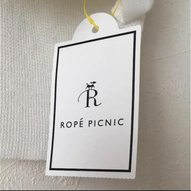 Rope' Picnic(ロペピクニック)のロペピクニック   新品  ホワイトトップス レディースのトップス(カットソー(半袖/袖なし))の商品写真