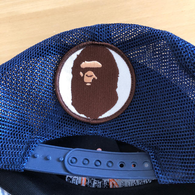 A BATHING APE(アベイシングエイプ)のBAPE KIDS メッシュキャップ 帽子 キッズ/ベビー/マタニティのこども用ファッション小物(帽子)の商品写真