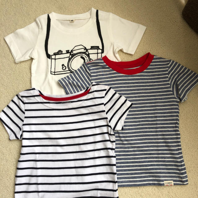 西松屋(ニシマツヤ)のキッズ服 Tシャツ セット まとめ キッズ/ベビー/マタニティのキッズ服男の子用(90cm~)(Tシャツ/カットソー)の商品写真