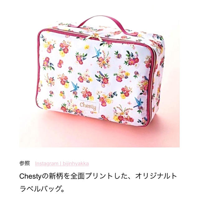 Chesty(チェスティ)の💙大活躍間違えなし❣️ Chestyチェスティポーチ美人百花六月号付録即購入可 レディースのファッション小物(ポーチ)の商品写真