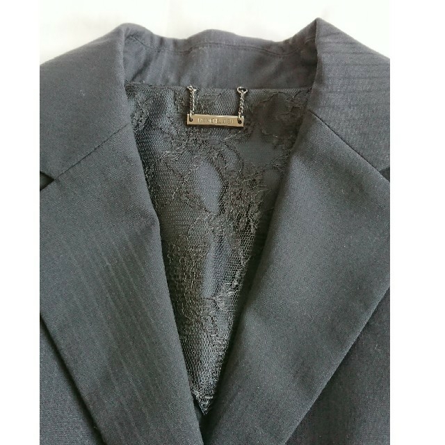 MICHEL KLEIN(ミッシェルクラン)のMICHEL KLEIN 半袖ネイビージャケット  レディースのジャケット/アウター(テーラードジャケット)の商品写真