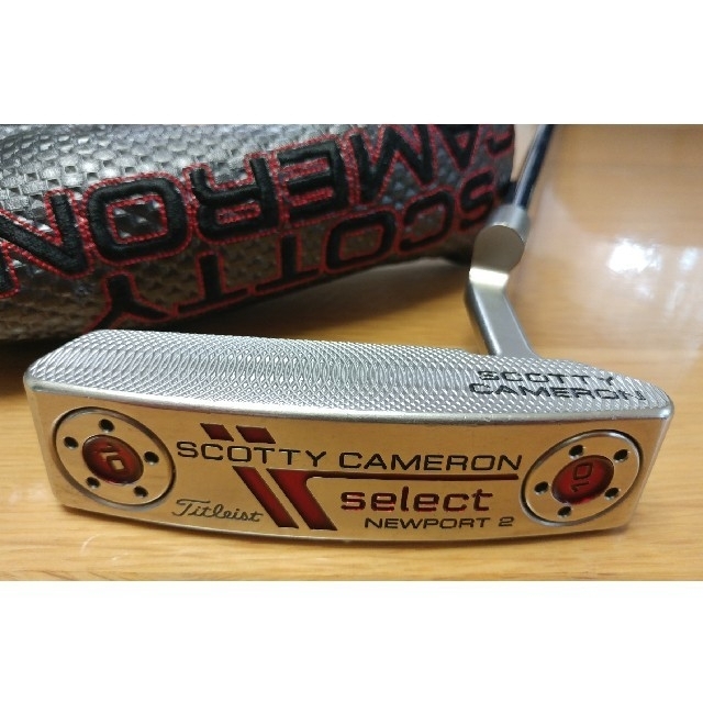 Scotty Cameron(スコッティキャメロン)のスコッティキャメロン セレクトニューポート2 35インチ 正規品 ヘッドカバー付 スポーツ/アウトドアのゴルフ(クラブ)の商品写真