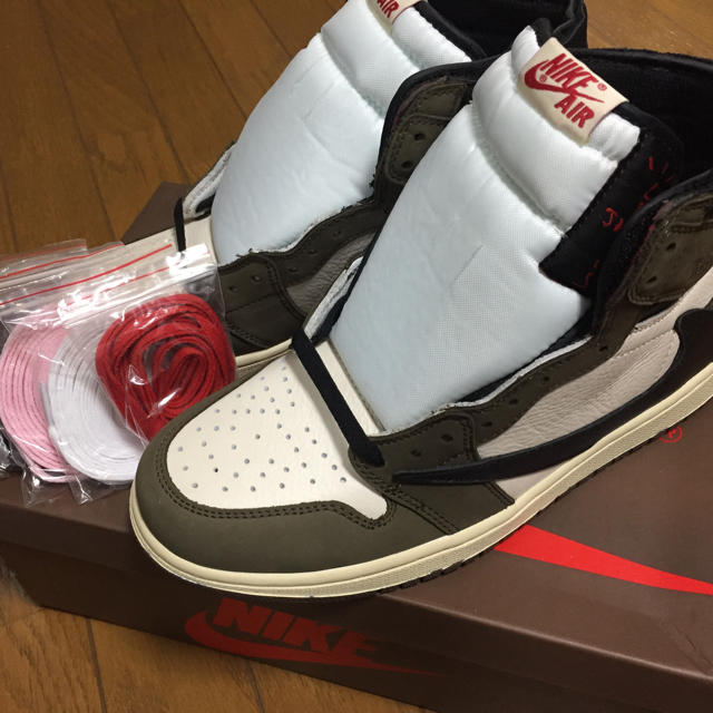 【新品未使用 28cm】TRAVIS SCOTT X AIR JORDAN 1