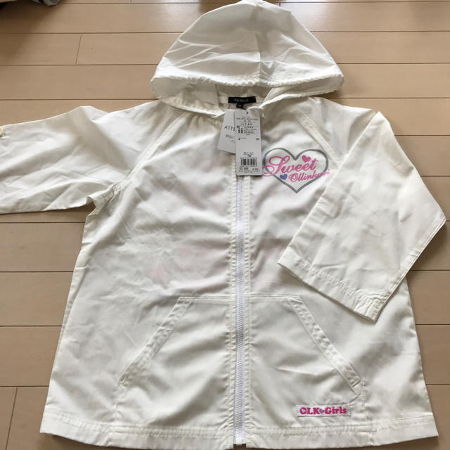 OLLINKARI(オリンカリ)のOLLINKARI 140 パーカー 上着 キッズ/ベビー/マタニティのキッズ服女の子用(90cm~)(ジャケット/上着)の商品写真