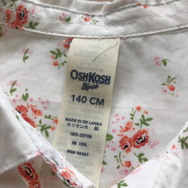 OshKosh(オシュコシュ)のOSHKOSH ブラウス 140 キッズ/ベビー/マタニティのキッズ服女の子用(90cm~)(ブラウス)の商品写真