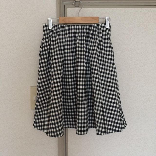 EMSEXCITE(エムズエキサイト)のギンガムチェック スカート レディースのスカート(ひざ丈スカート)の商品写真