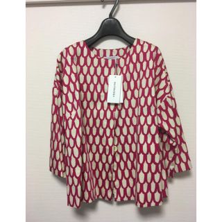 マリメッコ(marimekko)の【新品】【フィンランド購入】marimekkoマリメッコ ノーカラージャケット(ノーカラージャケット)