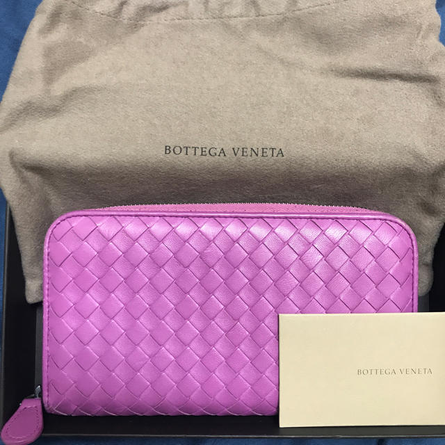 Bottega Veneta(ボッテガヴェネタ)のボッテガ❤️ピンク長財布 レディースのファッション小物(財布)の商品写真